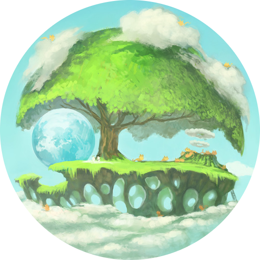 Self-hosted & Sustainable - Painting (530x530), Png Download