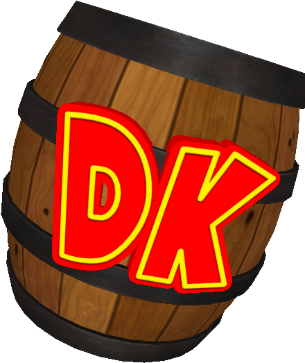 Download Zip Archive - Donkey Kong Country Barrel (750x650), Png Download