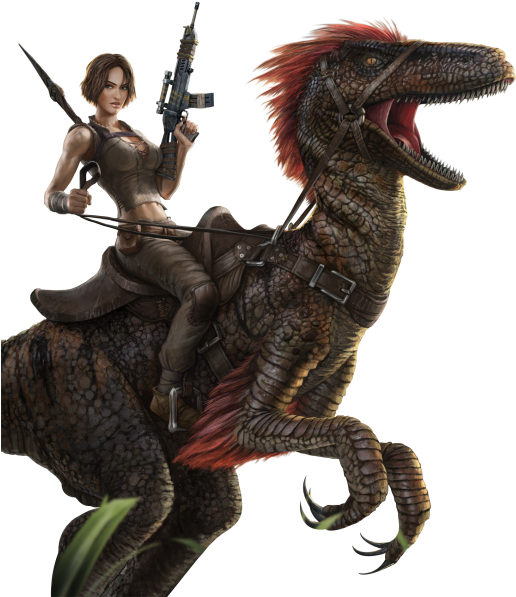 Survival Evolved Render Png - Ark Survival Evolved Png (554x600), Png Download