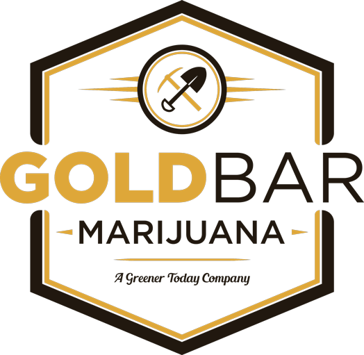 Gold Bar Marijuana - Gold Bars Logo (524x511), Png Download