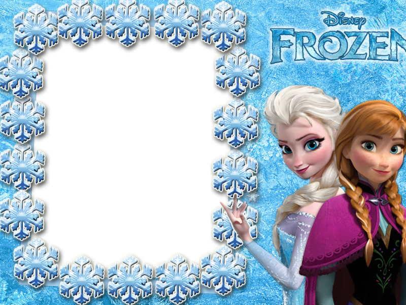 Marco De Foto Frozen01 Frozen Disney, Disney Cruise/plan, - Background For Birthday Frozen (800x600), Png Download