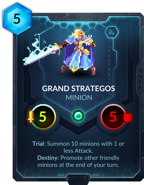 Duelyst Strategos (632x772), Png Download