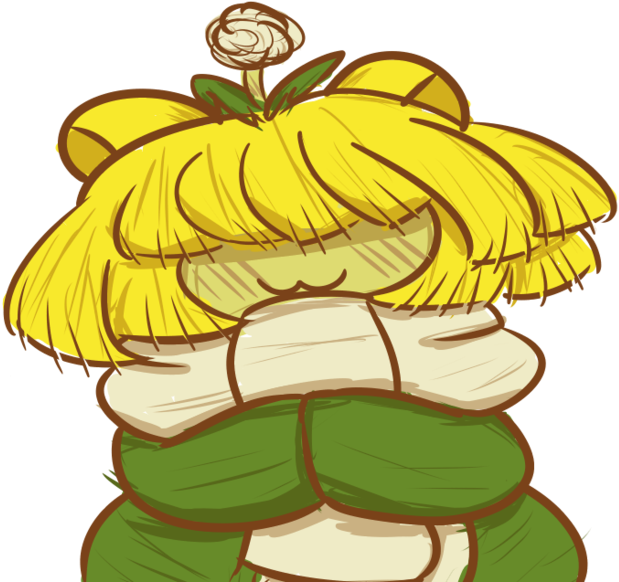 Dandelion Leo Draws - Dandelion Leo (640x594), Png Download