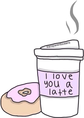 Love You A Latte Transparent (500x500), Png Download