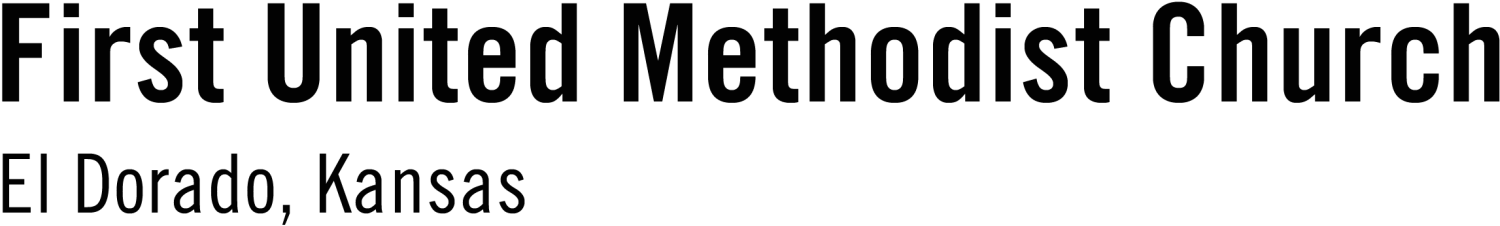 Cropped First Umc El Dorado Logo Full Color - Champaign First United Methodist Church Downtown (1600x400), Png Download
