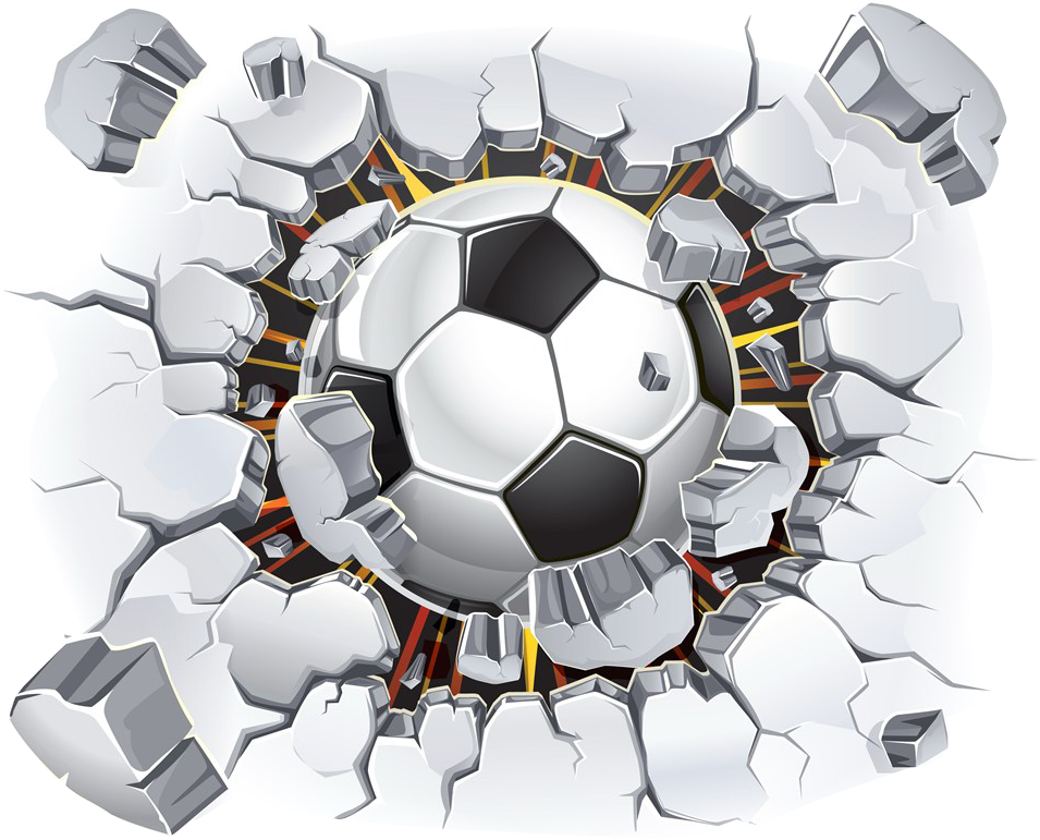 Soccer Ball Vector Free Download - Football Vector (1024x849), Png Download