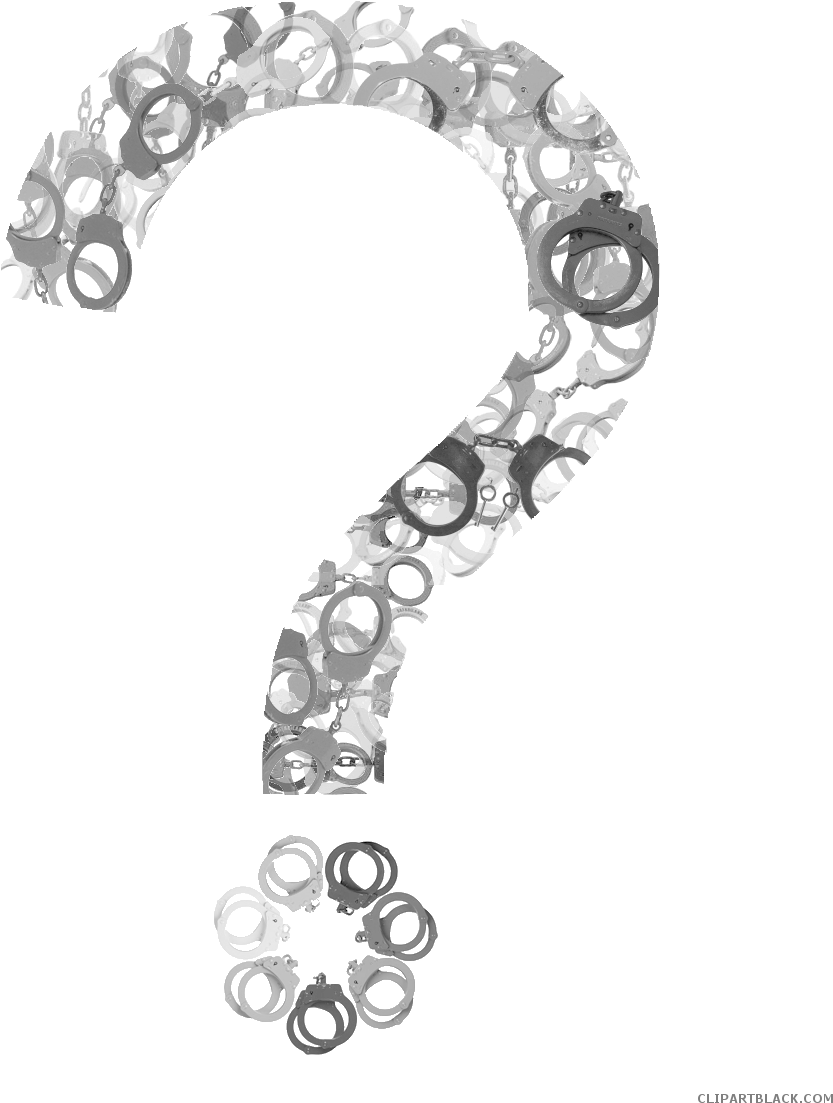 Handcuffs Clipart Tool - Fun Question (994x1196), Png Download