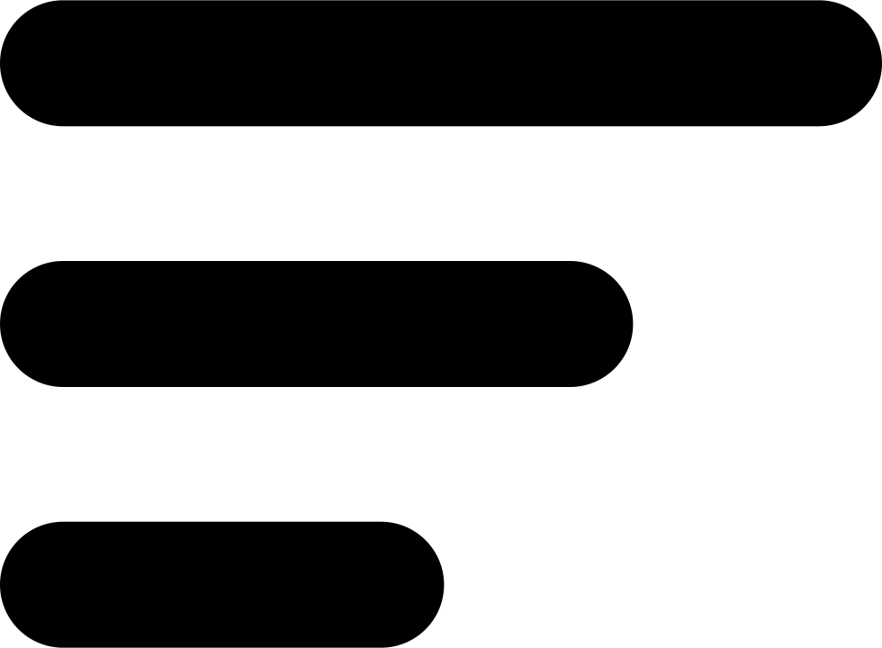 Menu Bar Menu Comments - Menu Svg Icon Download (980x720), Png Download