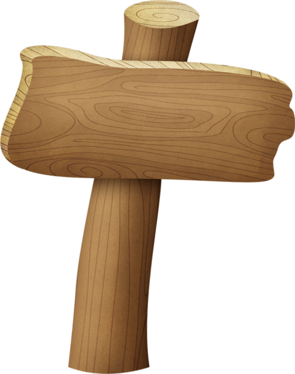 Free Blank Wood Sign With Rope Png - Wooden Sign Clipart Png (600x759), Png Download