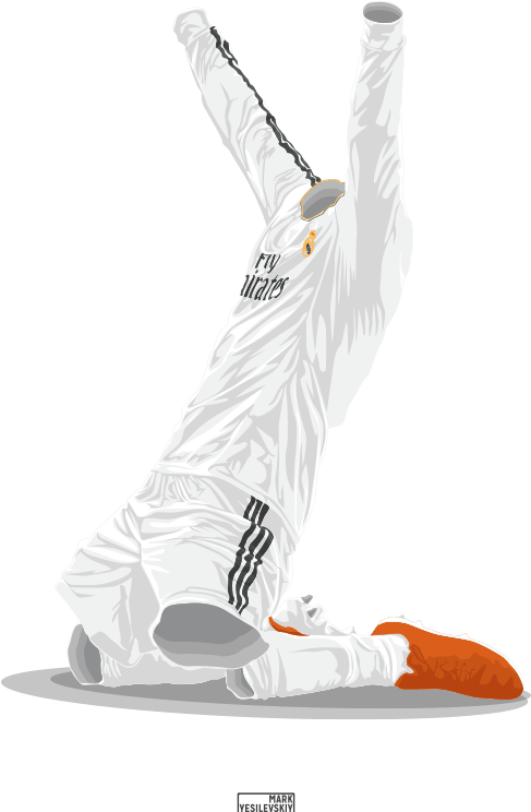 Real Madrid 2013/14 Champions League Winners - Real Madrid Champions League Png (630x819), Png Download