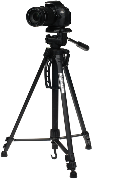 Weifeng Wt - Camera With Tripod Png (640x640), Png Download