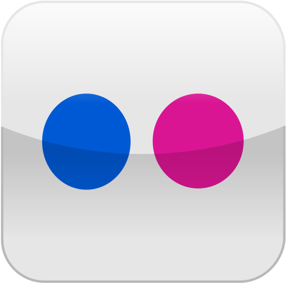 Flickr Shiny Icon - Scalable Vector Graphics (600x600), Png Download