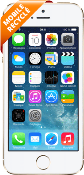 Iphone 5s 16go 12 Large - Apple Iphone Se Silver 32gb (800x800), Png Download