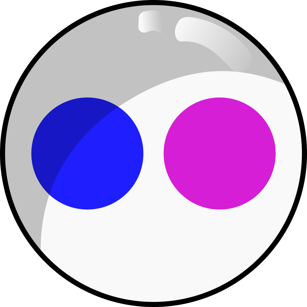 Descargar Logo De Flickr Redes Sociales, Servidores - Blog (980x980), Png Download