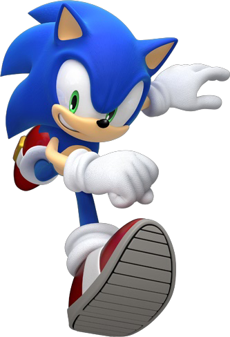 Sonic - Modern Sonic The Hedgehog (333x488), Png Download