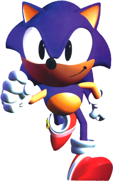 Sonic X Treme (374x599), Png Download