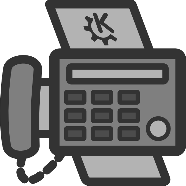 How To Set Use Fax Machine Icon Png (600x601), Png Download