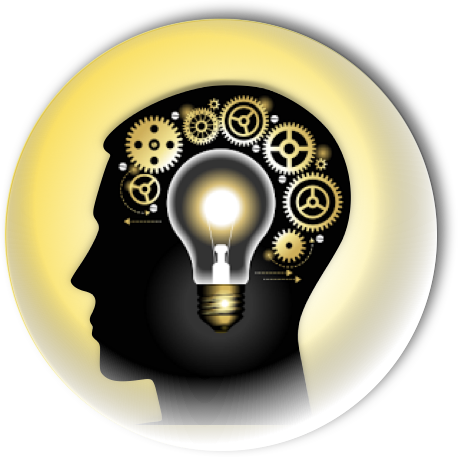 Critical Thinking Head Thinking (458x457), Png Download