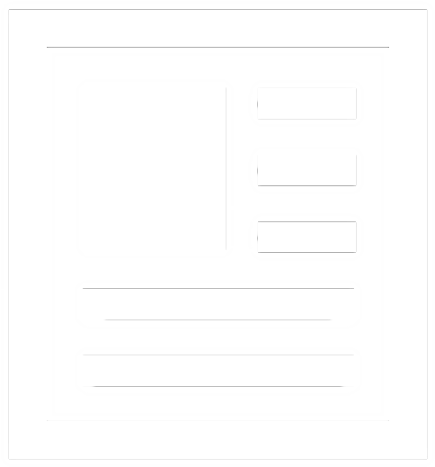 Fax - Resume Icon White (563x606), Png Download