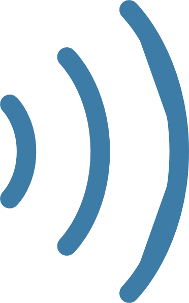 Wireless Antenna Changed Clip Art At Clker - Wireless Visio Stencils (372x596), Png Download