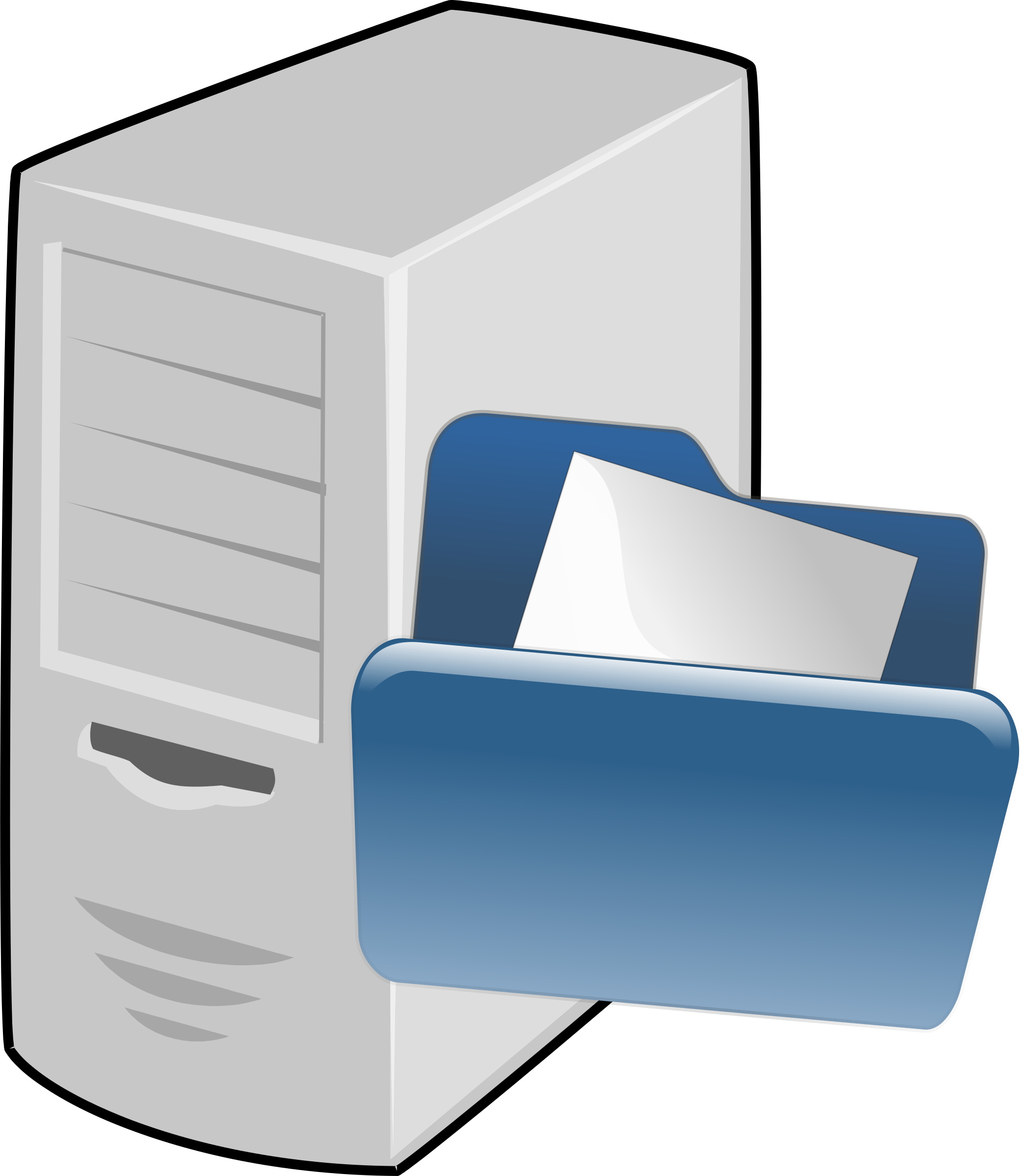 This Free Icons Png Design Of File Server (2085x2400), Png Download