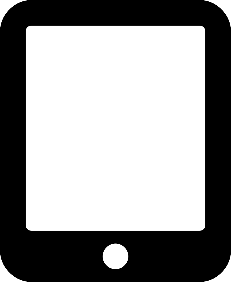 Png File - Tablet Icon Png (802x980), Png Download