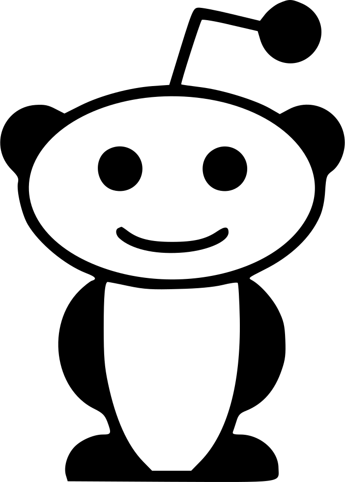 Png File - Reddit Alien (702x980), Png Download