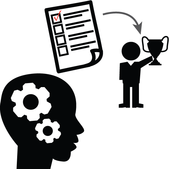 Clipart Free Library Collection Of Goal Black And High - Recommendations Clip Art (551x551), Png Download