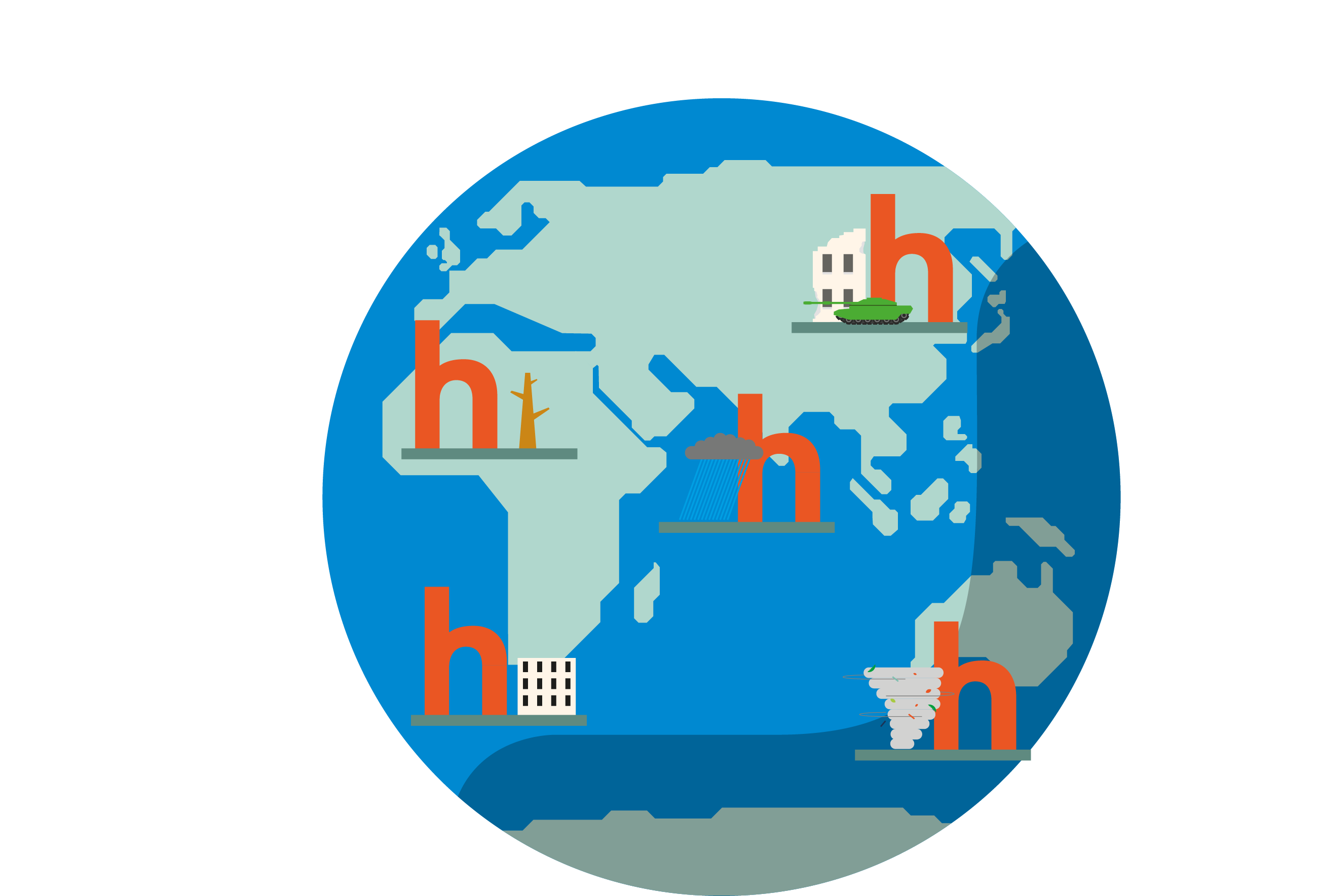 The Humanitarian Leadership Academy Is A Global Learning - Graphic Design (4000x2333), Png Download