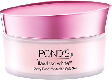 Ponds Dewy Rose - Pond's Flawless White Dewy Rose Gel (400x400), Png Download