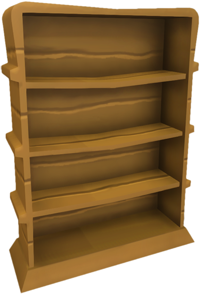Potion Shelf Png - Shelf (425x625), Png Download