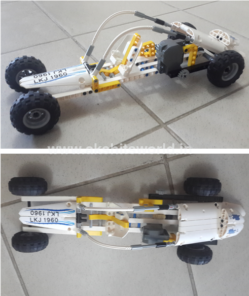Pull Back Racing Car April - Open-wheel Car (1000x600), Png Download