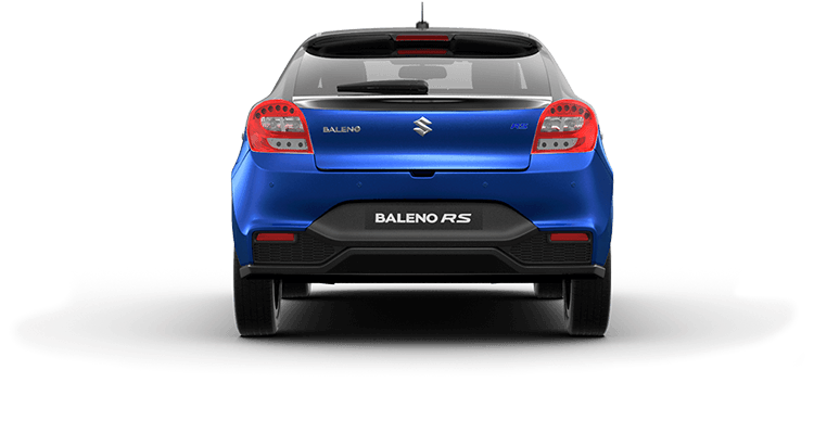 Balenors Urban Blue Car Back View - Suzuki Baleno New Model 2018 (1090x536), Png Download