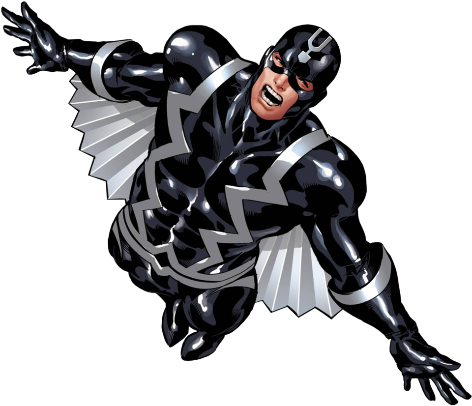 Black Bolt - Marvel Comics Black Bolt (1024x1054), Png Download