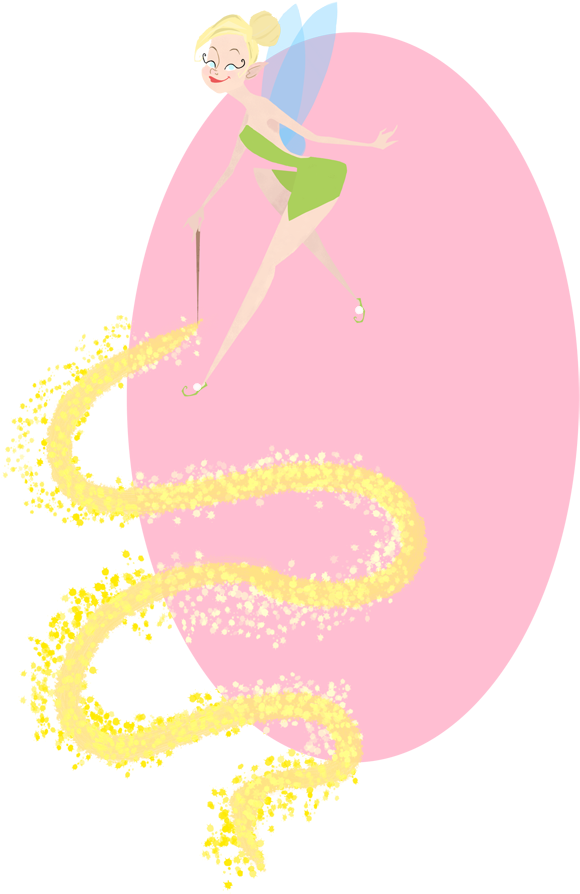 Magic Dust By ~calaverarumbera On Deviantart - Tinker Bell (800x908), Png Download