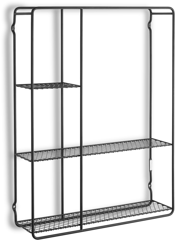 Download Metal Shelving Unit Shelf Full Size PNG Image PNGkit