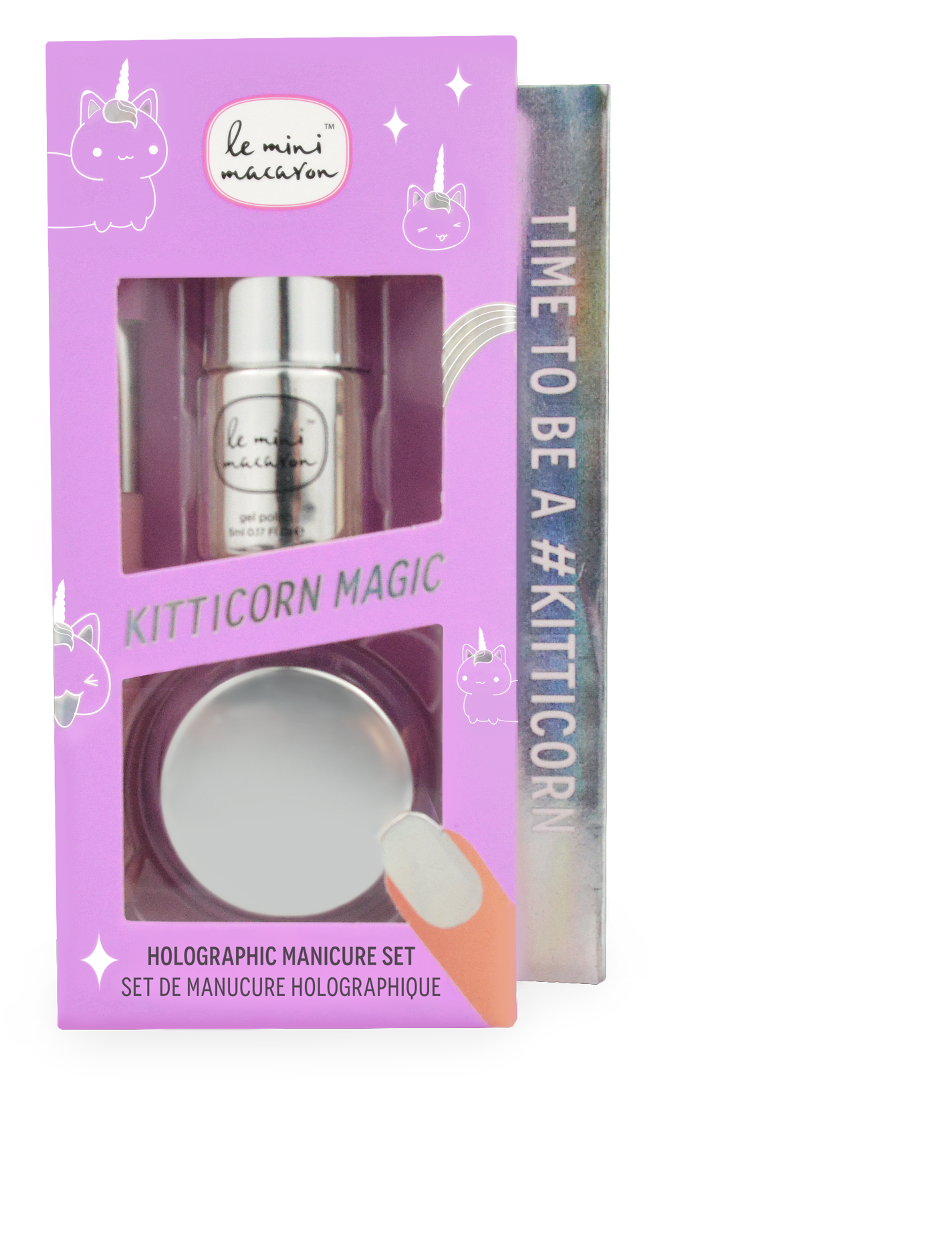 Kitticorn Magic Powder Kitticorn Magic Powder - Le Mini Macaron Holographic (2000x2000), Png Download