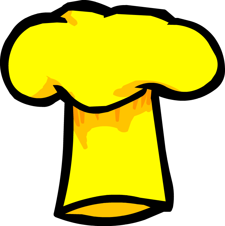 Golden Chef Hat - Chef's Uniform (753x756), Png Download