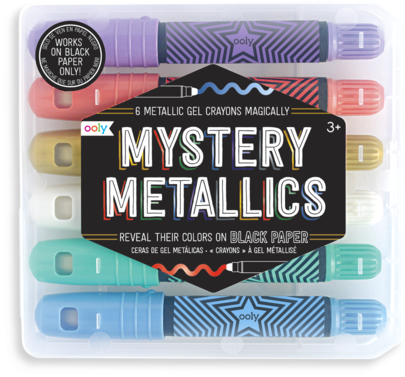 Mystery Metallics Gel Crayons - Mystery Metallic Gel Crayons Set Of 6 (480x480), Png Download