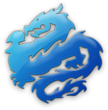 Blue Dragon Icon - Blue Chinese Dragon Png (420x420), Png Download