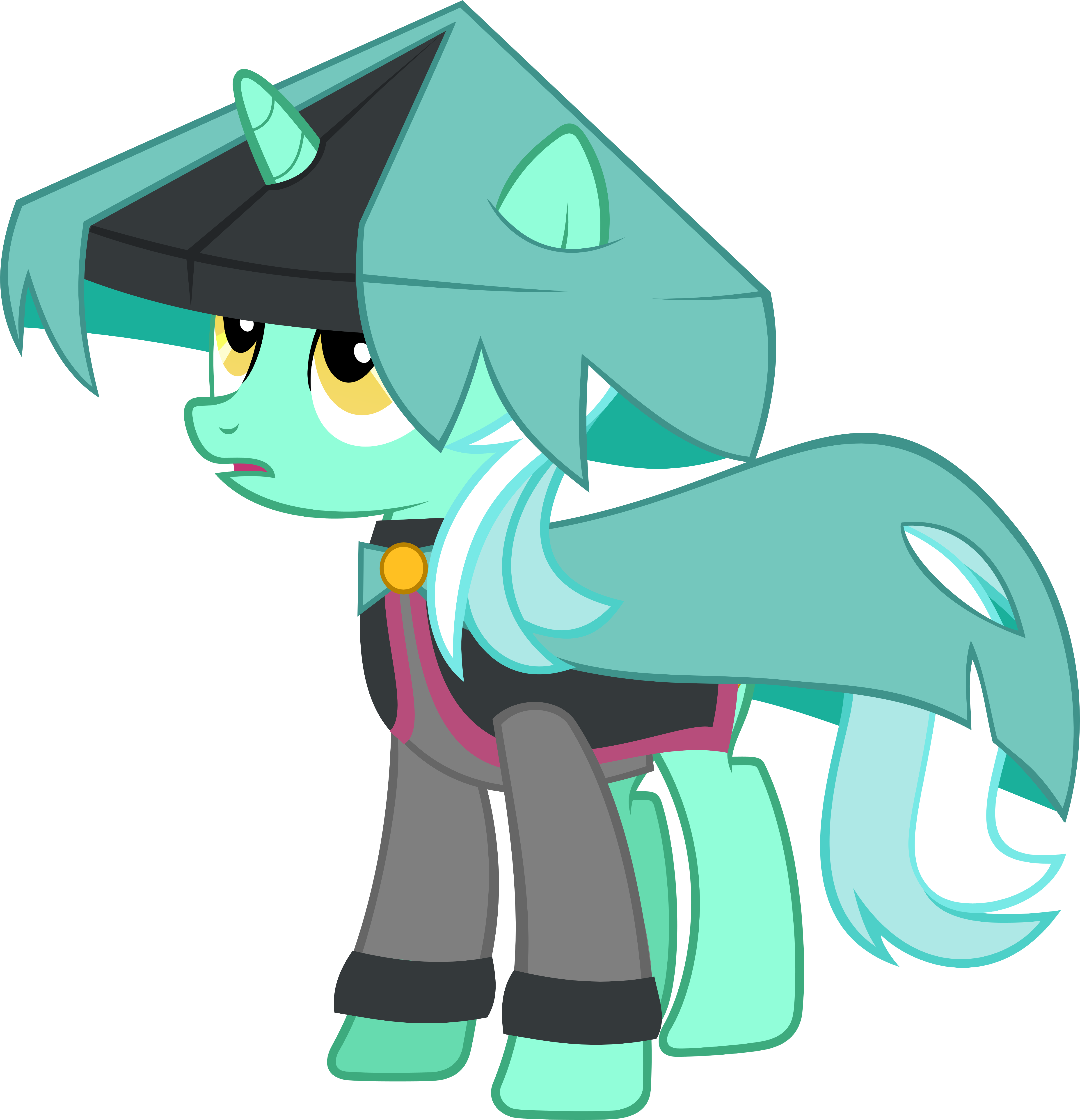 An Elysian Tail Pony Green Clothing Horse Mammal Vertebrate - Dust An Elysian Tail Mlp (4794x5000), Png Download