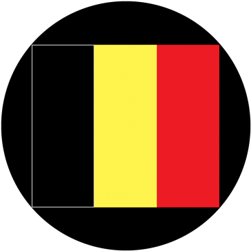 Flag Of Belgium Gobo - Flag Of Belgium (400x400), Png Download