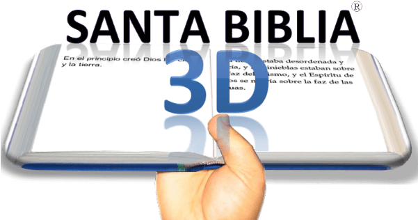 La Santa Biblia En 3d Para Pc - Bible (600x323), Png Download