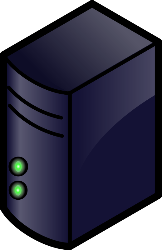 Medium Image - Server Clipart (519x800), Png Download