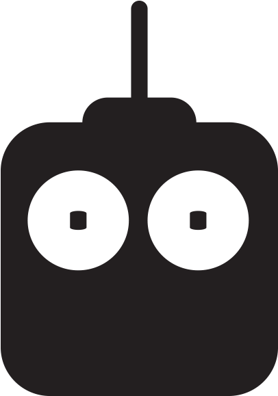 Drone Icon Design Free Remote Control Controller Flying - Remote Control Icon Free (700x700), Png Download