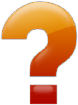 Clipart Info - Orange Question Mark Transparent Background (420x420), Png Download