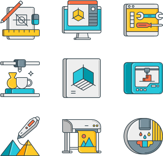 3d Modeling & Printing - School Png Flaticon (600x564), Png Download