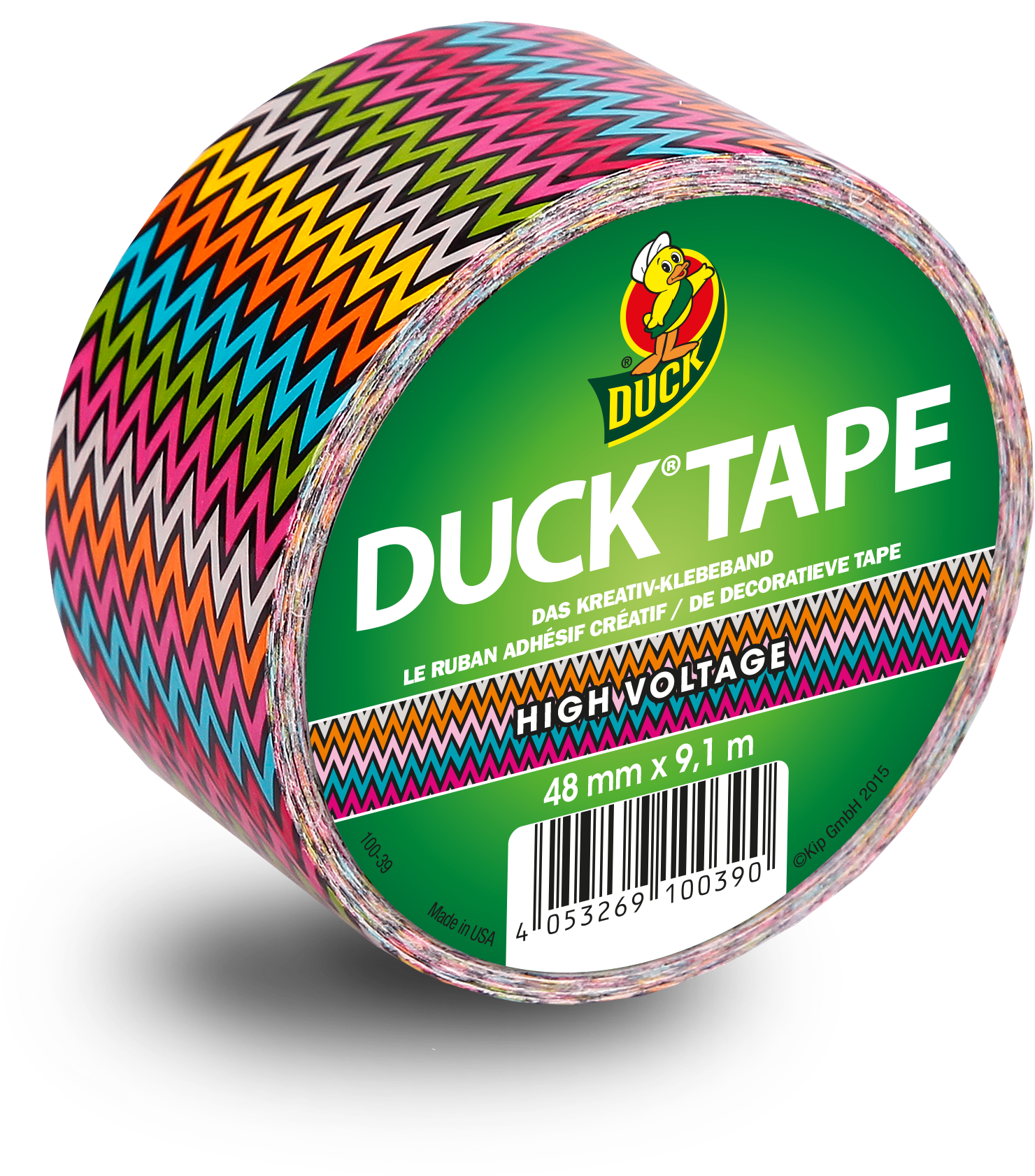 Duck Tape High Voltage - Klebeband Holzoptik (2362x2362), Png Download
