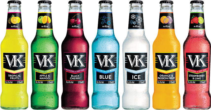 Bottles - Vk Strawberry & Lime 500ml (857x503), Png Download