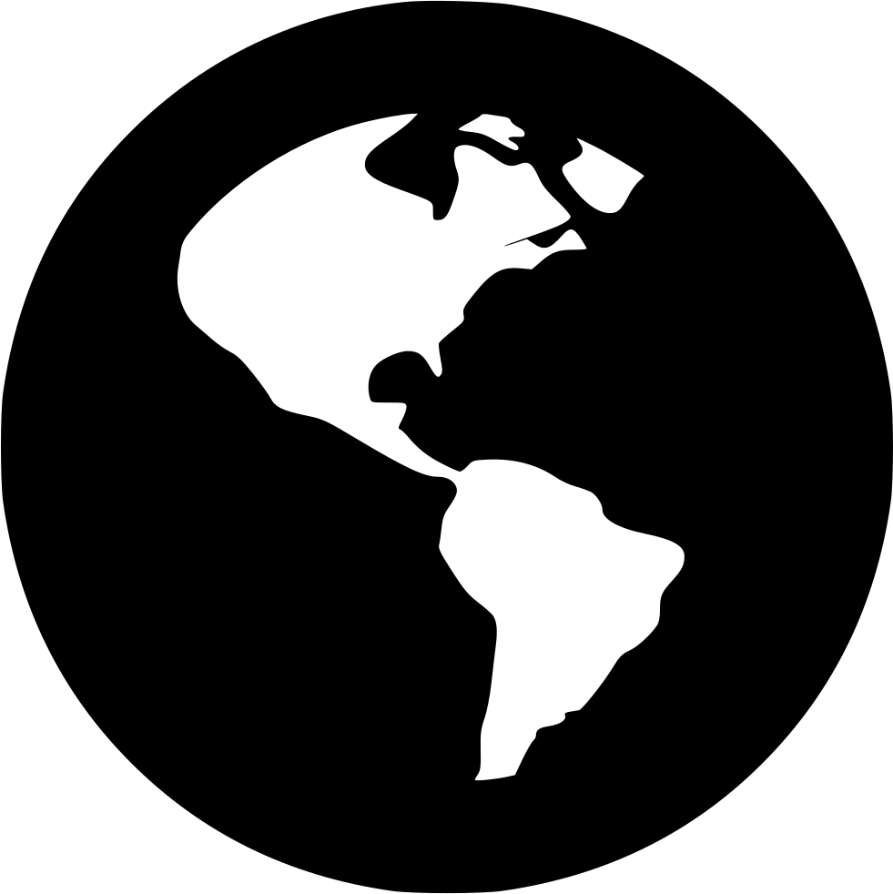 Browser Web Earth Planet Communication Global Globe - North America Globe Icon (981x982), Png Download